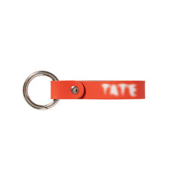 Tate leather keyring